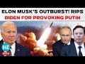 Russia-Ukraine LIVE | Elon Musk Furious | Trump's No. 2 Slams Biden Over Long-Range Attack Nod