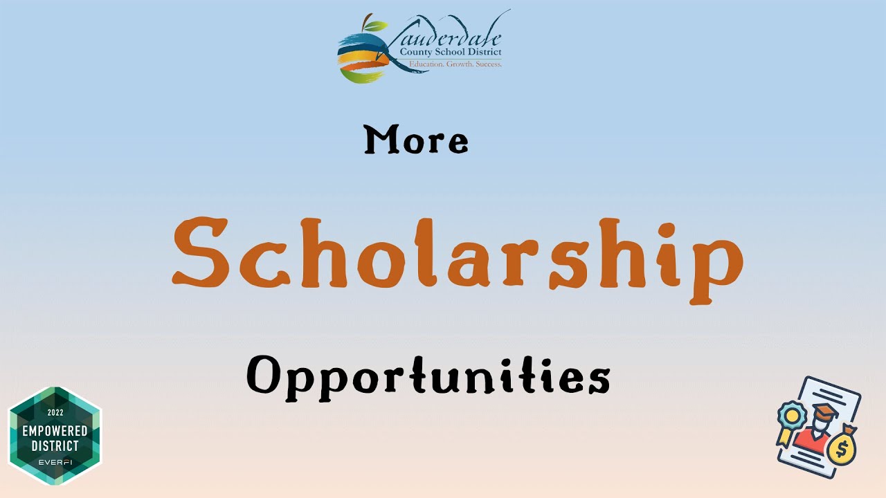 K 12 Everfi Scholarship Opportunities Youtube