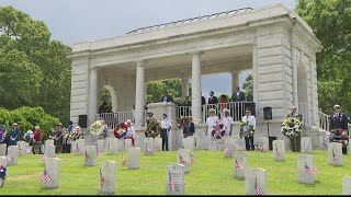 Hundreds gather at Marietta National Cemetery to remember, honor loved ones