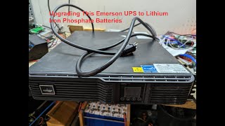 Emerson 48V UPS Lifepo4 Battery upgrade