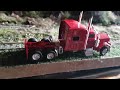 worlds first r c ho scale das87 tractor trailer offroad test