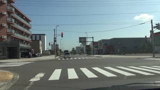 北海道道366号石狩当別停車場線[#当別町 1080p 車載動画 2017ドライブ]  ：石狩当別駅～道道81号交点