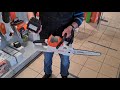 tronçonneuse à batterie stihl msa120cbq