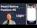 #5 Login — React Native Fashion