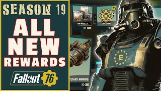 Fallout 76 SEASON 19 Rewards REVEALED! // Scientific Forge // Gleaming Depths