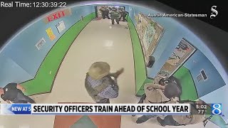Security officers train ahead of school year