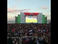 GOL DE CRISTIANO RONALDO - Comemoração da torcida portuguesa  com gol de falta