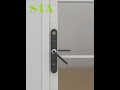 S4A Fingerprint Passcode door lock for sliding door or Swing Door