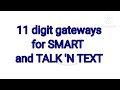 tpc gateways updated tm globe sun smart tnt and dito gateways tpcgateways