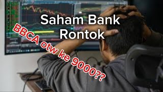 Saham BBCA dibanting, otw ke 9000 !!??