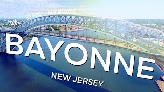 Bayonne, New Jersey - 4K Drone Footage (August 2022)