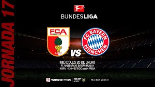 Partido Completo: FC Augsburg vs Bayern Munich | Jornada 17 - Bundesliga