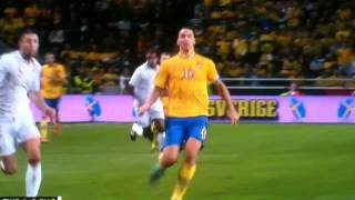 Zlatan Ibrahimovich wonder goal for Sweden
