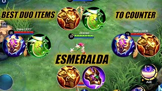 If You're not a Tank Choose 1 Pair of Defense Items to Counter Esmeralda | How to Counter Esmeralda