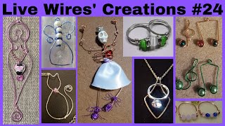 Viewers' Creations Slideshow #24 // DIY Wire Jewelry Ideas