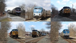 Railfanning in Amsterdam NY!