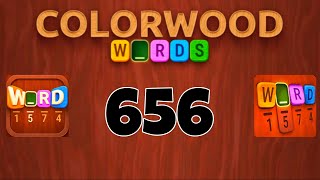 COLORWOOD WORDS Cryptogram level 656