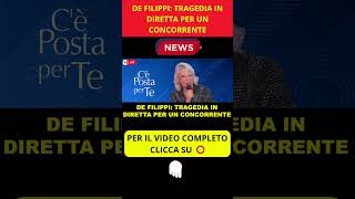 ⭕ ULTIM'ORA SHOCK: TRAGEDIA IN DIRETTA NELLA TRASMISSIONE DI MARIA DE FILIPPI