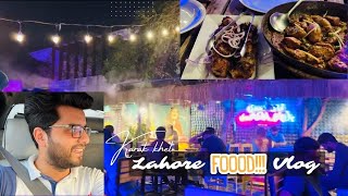 Lahore's Famous Tea Cafe | Khana Buhat Mazy ka tha | #Food #Vlog #KarakKhel  🍄