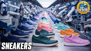 How SNEAKERS are Made in the Factory 👟