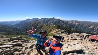 日帰り北アルプス　中房温泉から大天井岳、燕岳ピストン　Gopro11