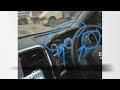 maruti suzuki vitara brezza modified interior chrome garnish kit car modifications