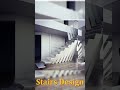 Stairs Design (Foundation brick of India) #interiordecor #stairsdesign  #home #ytshort