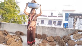 ❤️ सुबह- सुबह ससुराल में मुझे क्या-क्या काम करना पड़ता है ❤️ Village routines work