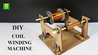 How to make Coil Winding Machine at home