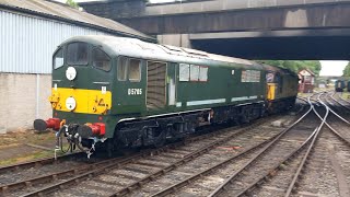 33109 Takes Class 28 D5705 Back to East Lancashire Railway Depot