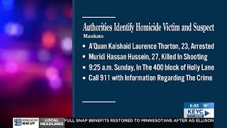 Authorities identify victim and suspect in fatal shooting in Mankato
