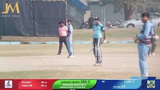 JM Sahir Associates One Day Cricket Tournament 2024|Match#3| Pakistan CA Vs Sardar Group