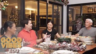 Edu Manzano reunites with Margarita ForÃ©s and Raul Manzano on Good Vibes with Edu