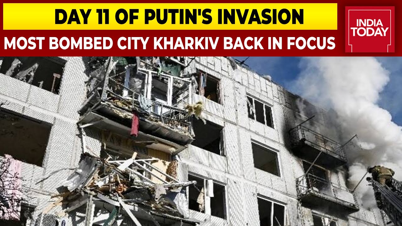 Hellscape In Ukraine | Most Bombed City Kharkiv Back In Focus | Russia ...