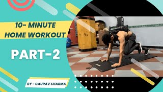 HOME WORKOUT Part .2| Workout | Fitness Destination | Gaurav Sharma