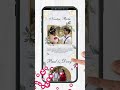 Increíble Tarjeta Digital de Invitación para Boda | Partes para casarse | Invitaciones para Matri 🤵👰