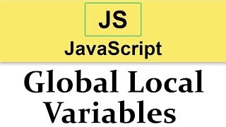 #15 JavaScript Tutorial | Scope of Variables | Global vs Local 2019