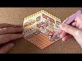 hamburger shop by telado 3d miniature sticker landscaping asmr