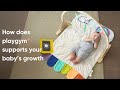 Playgym | Early Development | New Born Baby | https://www.curiouscub.in | #newbornbaby  #playgym