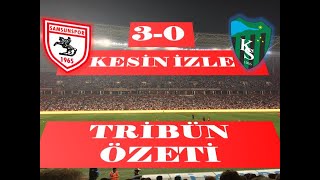 2021-2022 Samsunspor-Kocaelispor (3-0) Maçı  | Tribün özeti | tribün çekim goller ve sevinçler.
