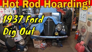 Hot Rod Hoarding:  1937 Ford V8-60 Tudor Sedan and Too Many Flathead Engines!