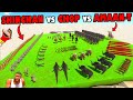 BIGGEST BATTLES between SHINCHAN TEAM vs CHOP TEAM vs AMAAN TEAM in Animal Revolt Battle Simulator