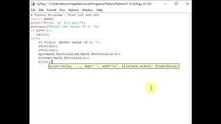 Python Program - Find permutations and combinations