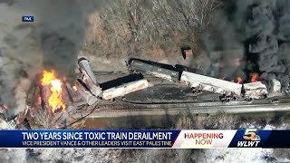 Ohio GOP leaders to speak at site of East Palestine train derailment 2 years later