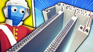 this British MEGA FORTRESS is 100% COMPLETELY BROKEN - TABS Totally Accurate Battle Simulator