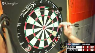 WDA - NickLew vs Excalibur - Webcam Darts