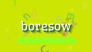 ԲՈՐԵՍՈՎ - ԻՆՉՊԵՍ ԱՍԵԼ ԲՈՐԵՍՈՎ:  #ձանձրացնել (BORESOW - HOW TO SAY BORESOW? #boresow)