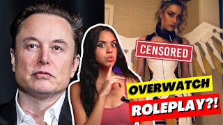 Elon Musk's OVERWATCH COSPLAY Fetish!?