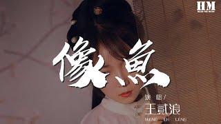 王貳浪 - 像魚『多麼可笑的心事 只剩我還在堅持』【動態歌詞Lyrics】