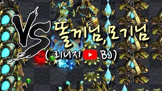 【 브레인신 】 2 : 1 경기, VS 똘끼님 ( 리니지 유튜브 스트리머 ) , 모기님  [스타크레프트,Starcraft,빠른무한,빨무,브신,Bj,빨무Bj,스타Bj]